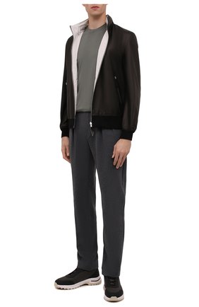 Мужская футболка TOM FORD хаки цвета по цене 19700 руб., арт. BT229/TFJ950 | Фото 2 Мужская футболка TOM FORD хаки цвета, арт. BT229/TFJ950 | Фото 2