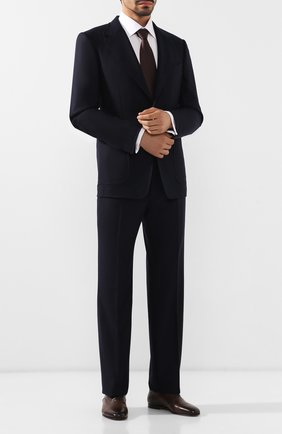 Мужской шерстяной пиджак TOM FORD темно-синего цвета по цене 319500 руб., арт. 631R14/10SP40 | Фото 2 Мужской шерстяной пиджак TOM FORD темно-синего цвета, арт. 631R14/10SP40 | Фото 2