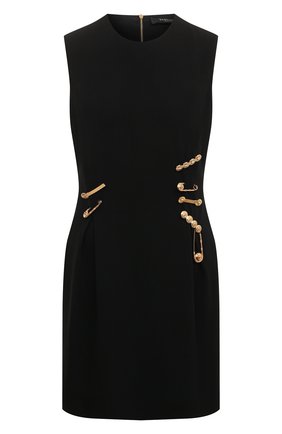 Женское платье из вискозы VERSACE черного цвета по цене 176500 руб., арт. A83752/A213159 | Фото 1 Женское платье из вискозы VERSACE черного цвета, арт. A83752/A213159 | Фото 1