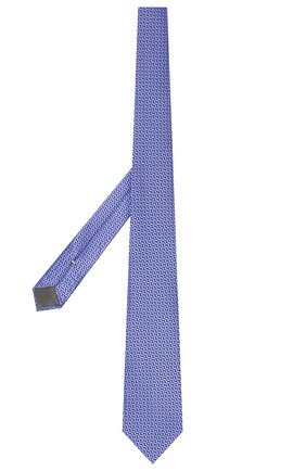 Мужской шелковый галстук CANALI синего цвета по цене 9575 руб., арт. 18/HJ02300 | Фото 2 Мужской шелковый галстук CANALI синего цвета, арт. 18/HJ02300 | Фото 2