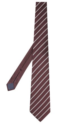 Мужской шелковый галстук ERMENEGILDO ZEGNA бордового цвета по цене 17700 руб., арт. Z6F01/1US | Фото 2 Мужской шелковый галстук ERMENEGILDO ZEGNA бордового цвета, арт. Z6F01/1US | Фото 2