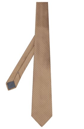 Мужской шелковый галстук ERMENEGILDO ZEGNA бежевого цвета по цене 13450 руб., арт. Z6E05/1UM | Фото 2 Мужской шелковый галстук ERMENEGILDO ZEGNA бежевого цвета, арт. Z6E05/1UM | Фото 2