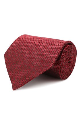 Мужской шелковый галстук ERMENEGILDO ZEGNA красного цвета по цене 13450 руб., арт. Z6E04/1UM | Фото 1 Мужской шелковый галстук ERMENEGILDO ZEGNA красного цвета, арт. Z6E04/1UM | Фото 1