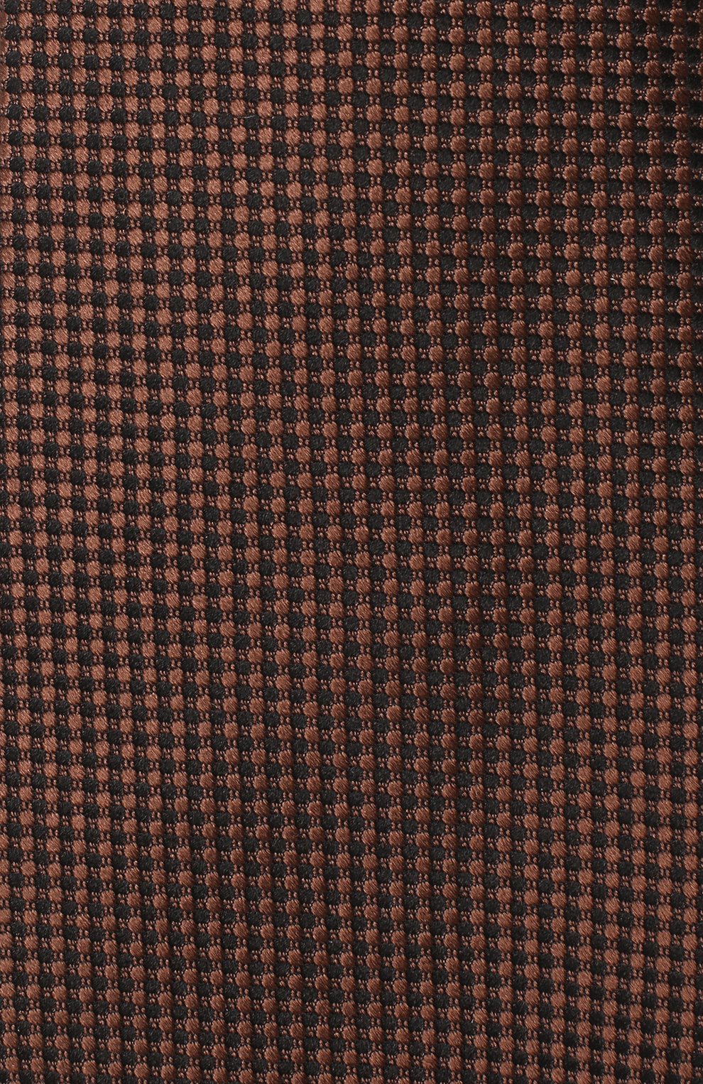 Мужской шелковый галстук KITON коричневого цвета, арт. UCRVKLC09F57 | Фото 3 (Принт: С принтом; Материал: Текстиль, Шелк; Статус проверки: Проверена категория)