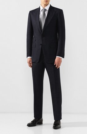 Мужская хлопковая сорочка TOM FORD белого цвета по цене 35700 руб., арт. 6FT190/94S2JE | Фото 2 Мужская хлопковая сорочка TOM FORD белого цвета, арт. 6FT190/94S2JE | Фото 2