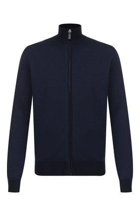 Мужской шерстяной кардиган BRIONI синего цвета по цене 133500 руб., арт. UMT20L/08K31 | Фото 1 Мужской шерстяной кардиган BRIONI синего цвета, арт. UMT20L/08K31 | Фото 1 (Материал внешний: Шерсть; Длина (для топов): Стандартные; Рукава: Длинные; Стили: Кэжуэл; Статус проверки: Проверена категория; Мужское Кросс-КТ: Кардиган-одежда)