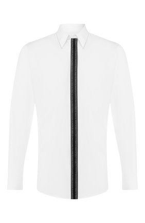 Мужская хлопковая сорочка GIVENCHY белого цвета по цене 44950 руб., арт. BM60DL10KL | Фото 1 Мужская хлопковая сорочка GIVENCHY белого цвета, арт. BM60DL10KL | Фото 1