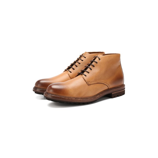 фото Кожаные ботинки brunello cucinelli