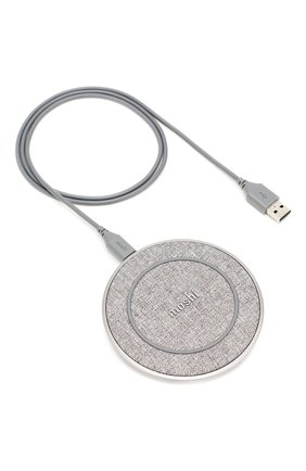 Беспроводное зарядное устройство MOSHI серого цвета, арт. 99MO022211 | Фото 1 (Статус проверки: Проверена категория; Региональные ограничения белый список (Axapta Mercury): RU)