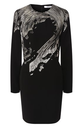 Женское платье с пайетками GIVENCHY черного цвета по цене 240500 руб., арт. BW20FWG0DZ | Фото 1 Женское платье с пайетками GIVENCHY черного цвета, арт. BW20FWG0DZ | Фото 1