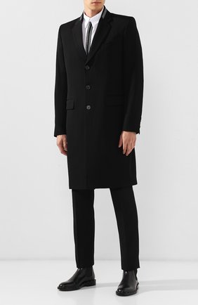 Мужской шерстяное пальто GIVENCHY черного цвета по цене 125000 руб., арт. BMC02Y100G | Фото 2 Мужской шерстяное пальто GIVENCHY черного цвета, арт. BMC02Y100G | Фото 2