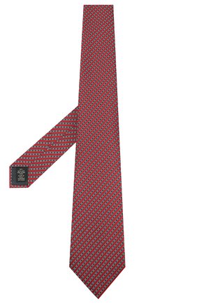 Мужской шелковый галстук ERMENEGILDO ZEGNA красного цвета по цене 13450 руб., арт. Z6E04/1UM | Фото 2 Мужской шелковый галстук ERMENEGILDO ZEGNA красного цвета, арт. Z6E04/1UM | Фото 2
