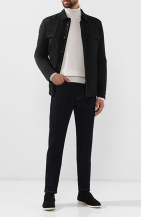 Мужские джинсы ERMENEGILDO ZEGNA темно-синего цвета по цене 78000 руб., арт. UTL02/JL02 | Фото 2 Мужские джинсы ERMENEGILDO ZEGNA темно-синего цвета, арт. UTL02/JL02 | Фото 2