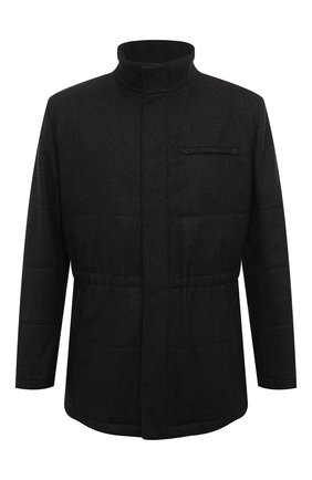 Мужская кашемировая куртка KITON темно-серого цвета по цене 724500 руб., арт. UW0608MV03S04 | Фото 1 Мужская кашемировая куртка KITON темно-серого цвета, арт. UW0608MV03S04 | Фото 1 (Материал внешний: Кашемир, Шерсть; Рукава: Длинные; Статус проверки: Проверена категория; Материал подклада: Синтетический материал; Длина (верхняя одежда): До середины бедра; Мужское Кросс-КТ: Верхняя одежда, шерсть и кашемир; Кросс-КТ: Куртка)