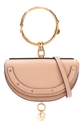 Женская сумка nile minaudière CHLOÉ светло-розового цвета по цене 94750 руб., арт. CHC17US302H5H | Фото 6 Женская сумка nile minaudière CHLOÉ светло-розового цвета, арт. CHC17US302H5H | Фото 6