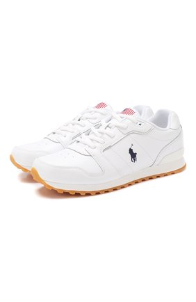 Женские кожаные кроссовки POLO RALPH LAUREN белого цвета по цене 17300 руб., арт. 804752873 | Фото 1 Женские кожаные кроссовки POLO RALPH LAUREN белого цвета, арт. 804752873 | Фото 1 (Подошва: Платформа; Статус проверки: Проверена категория)