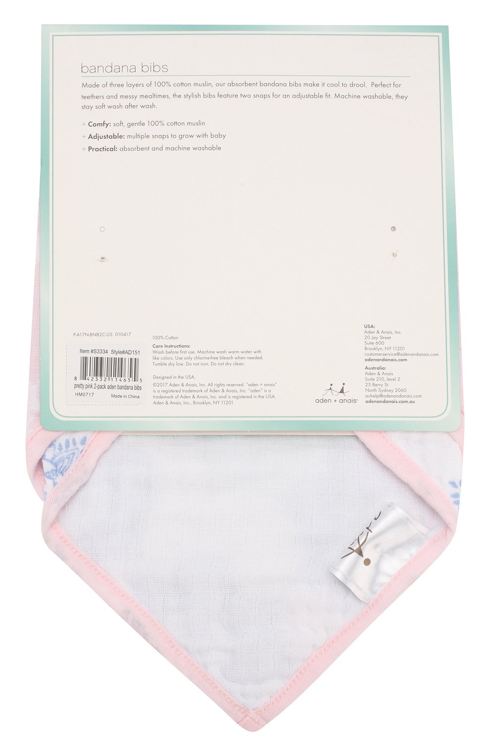 aden and anais dribble bibs