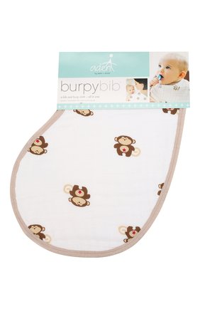 Детский нагрудник burpy bib ADEN+ANAIS бежевого цвета по цене 1130 руб., арт. S305 | Фото 1 Детский нагрудник burpy bib ADEN+ANAIS бежевого цвета, арт. S305 | Фото 1