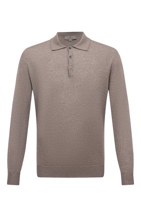 Мужское шерстяное поло CANALI бежевого цвета по цене 23900 руб., арт. C0017/MK00077 | Фото 1 Мужское шерстяное поло CANALI бежевого цвета, арт. C0017/MK00077 | Фото 1