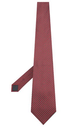 Мужской шелковый галстук ERMENEGILDO ZEGNA красного цвета по цене 13450 руб., арт. Z6E04/1XW | Фото 2 Мужской шелковый галстук ERMENEGILDO ZEGNA красного цвета, арт. Z6E04/1XW | Фото 2