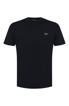 Мужская хлопковая футболка ERMENEGILDO ZEGNA темно-синего цвета по цене 26500 руб., арт. UT526/706R | Фото 1 Мужская хлопковая футболка ERMENEGILDO ZEGNA темно-синего цвета, арт. UT526/706R | Фото 1
