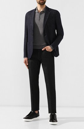 Мужские джинсы Z ZEGNA черного цвета по цене 18800 руб., арт. VT721/ZZ507 | Фото 2 Мужские джинсы Z ZEGNA черного цвета, арт. VT721/ZZ507 | Фото 2