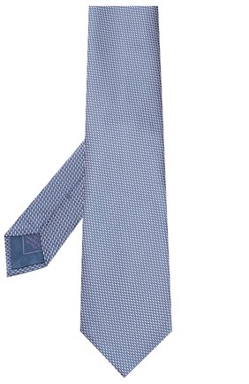 Мужской шелковый галстук BRIONI голубого цвета по цене 16950 руб., арт. 062I00/08443 | Фото 2 Мужской шелковый галстук BRIONI голубого цвета, арт. 062I00/08443 | Фото 2