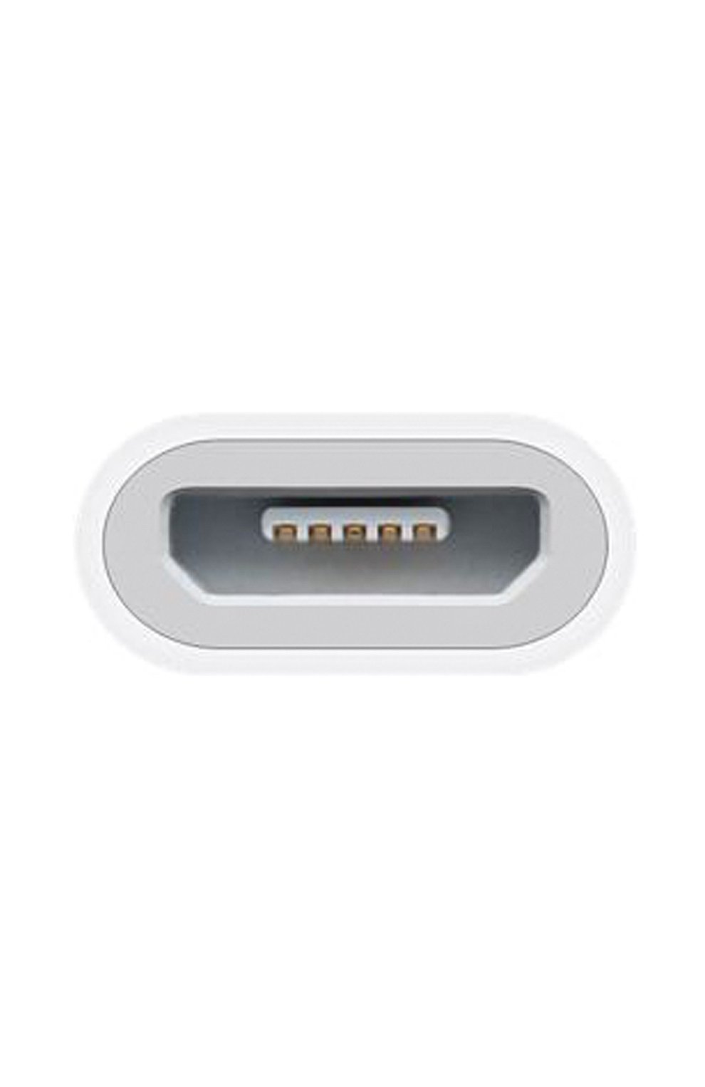 Адаптер lightning/microusb APPLE белого цвета по цене 1890 руб., арт. MD820ZM/A | Фото 3 Адаптер lightning/microusb APPLE белого цвета, арт. MD820ZM/A | Фото 3 (Статус проверки: Проверена категория)