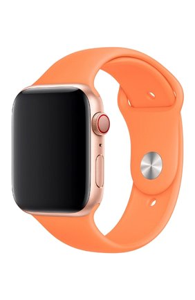 Ремешок для apple watch 44mm sport band APPLE  оранжевого цвета, арт. MV772ZM/A | Фото 1 (Статус проверки: Проверена категория)
