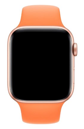 Ремешок для apple watch 44mm sport band APPLE  оранжевого цвета, арт. MV772ZM/A | Фото 2 (Статус проверки: Проверена категория)