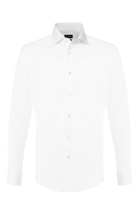 Мужская хлопковая сорочка ERMENEGILDO ZEGNA белого цвета по цене 27950 руб., арт. 601031/9MS4BA | Фото 1 Мужская хлопковая сорочка ERMENEGILDO ZEGNA белого цвета, арт. 601031/9MS4BA | Фото 1