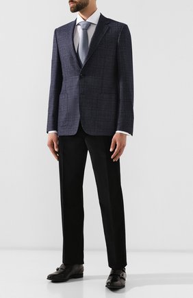Мужская хлопковая сорочка ERMENEGILDO ZEGNA белого цвета по цене 27950 руб., арт. 601031/9MS4BA | Фото 2 Мужская хлопковая сорочка ERMENEGILDO ZEGNA белого цвета, арт. 601031/9MS4BA | Фото 2