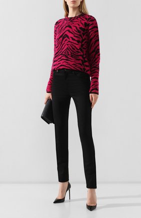 Женские джинсы SAINT LAURENT черного цвета по цене 37200 руб., арт. 527379/YF869 | Фото 2 Женские джинсы SAINT LAURENT черного цвета, арт. 527379/YF869 | Фото 2