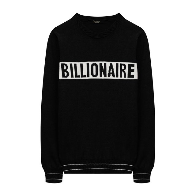 фото Пуловер из хлопка и кашемира billionaire