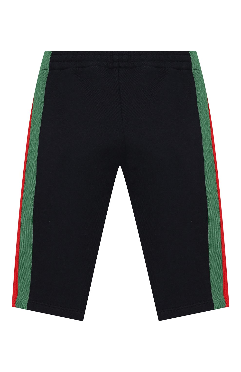 Детские хлопковые брюки GUCCI синего цвета по цене 9600 руб., арт. 516308/X9T78 | Фото 2 Детские хлопковые брюки GUCCI синего цвета, арт. 516308/X9T78 | Фото 2
