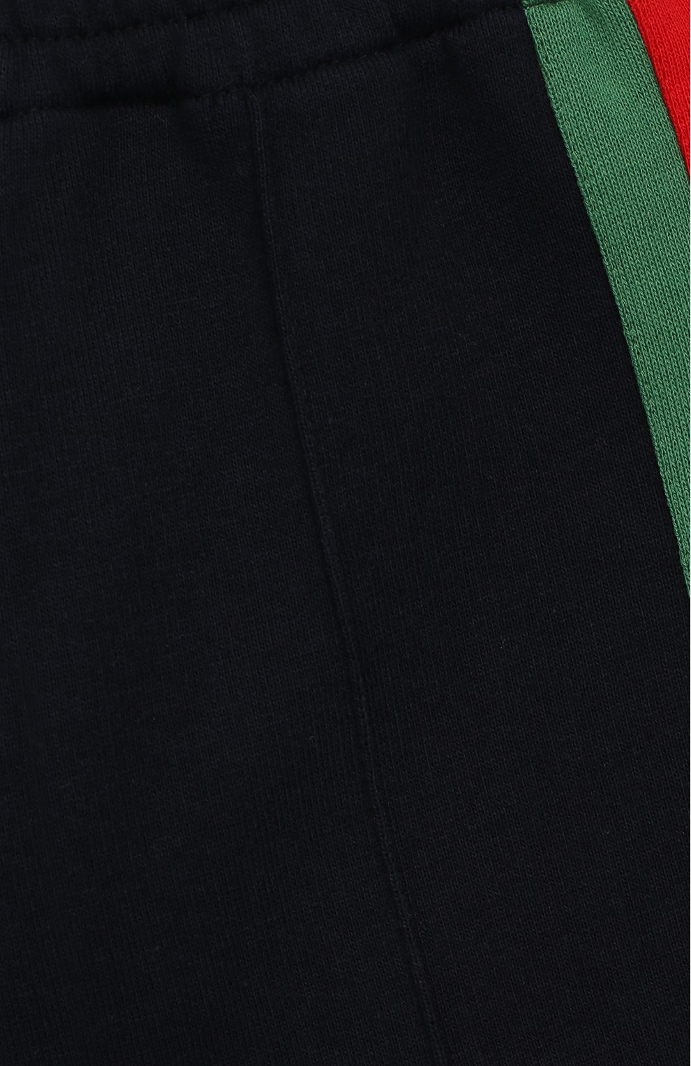 Детские хлопковые брюки GUCCI синего цвета по цене 9600 руб., арт. 516308/X9T78 | Фото 3 Детские хлопковые брюки GUCCI синего цвета, арт. 516308/X9T78 | Фото 3