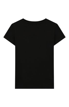 Детская хлопковая футболка PHILIPP PLEIN черного цвета по цене 13500 руб., арт. GTK0382 | Фото 2 Детская хлопковая футболка PHILIPP PLEIN черного цвета, арт. GTK0382 | Фото 2