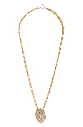 Женское колье hotel amour WALD BERLIN золотого цвета по цене 19550 руб., арт. H0TEL AM0UR FIGAR0 LANDSCAPE NECKLACE | Фото 1 Женское колье hotel amour WALD BERLIN золотого цвета, арт. H0TEL AM0UR FIGAR0 LANDSCAPE NECKLACE | Фото 1