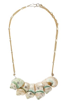 Женское колье paris paris WALD BERLIN разноцветного цвета по цене 24550 руб., арт. PARIS PARIS MULTI SHELLS/ CRYSTALS NECKLACE | Фото 1 Женское колье paris paris WALD BERLIN разноцветного цвета, арт. PARIS PARIS MULTI SHELLS/ CRYSTALS NECKLACE | Фото 1