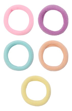 Детская комплект из 5-ти резинок soft basic JUNEFEE разноцветного цвета по цене 500 руб., арт. 6078 | Фото 1 Детская комплект из 5-ти резинок soft basic JUNEFEE разноцветного цвета, арт. 6078 | Фото 1