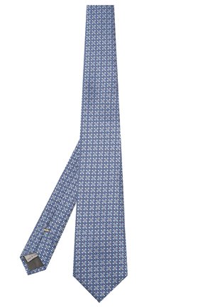 Мужской шелковый галстук CANALI темно-синего цвета по цене 10600 руб., арт. 18/HJ02303 | Фото 2 Мужской шелковый галстук CANALI темно-синего цвета, арт. 18/HJ02303 | Фото 2