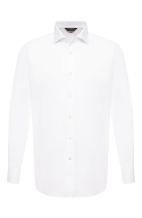 Мужская хлопковая сорочка ZEGNA COUTURE белого цвета по цене 49100 руб., арт. 602010/9NS0LB | Фото 1 Мужская хлопковая сорочка ZEGNA COUTURE белого цвета, арт. 602010/9NS0LB | Фото 1