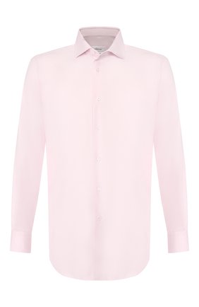 Мужская хлопковая сорочка BRIONI розового цвета по цене 55400 руб., арт. RCL834/P7003 | Фото 1 Мужская хлопковая сорочка BRIONI розового цвета, арт. RCL834/P7003 | Фото 1 (Материал внешний: Хлопок; Мужское Кросс-КТ: Сорочка-одежда; Рукава: Длинные; Длина (для топов): Стандартные; Статус проверки: Проверена категория, Проверено; Принт: Однотонные; Случай: Формальный; Манжеты: На пуговицах; Воротник: Акула)