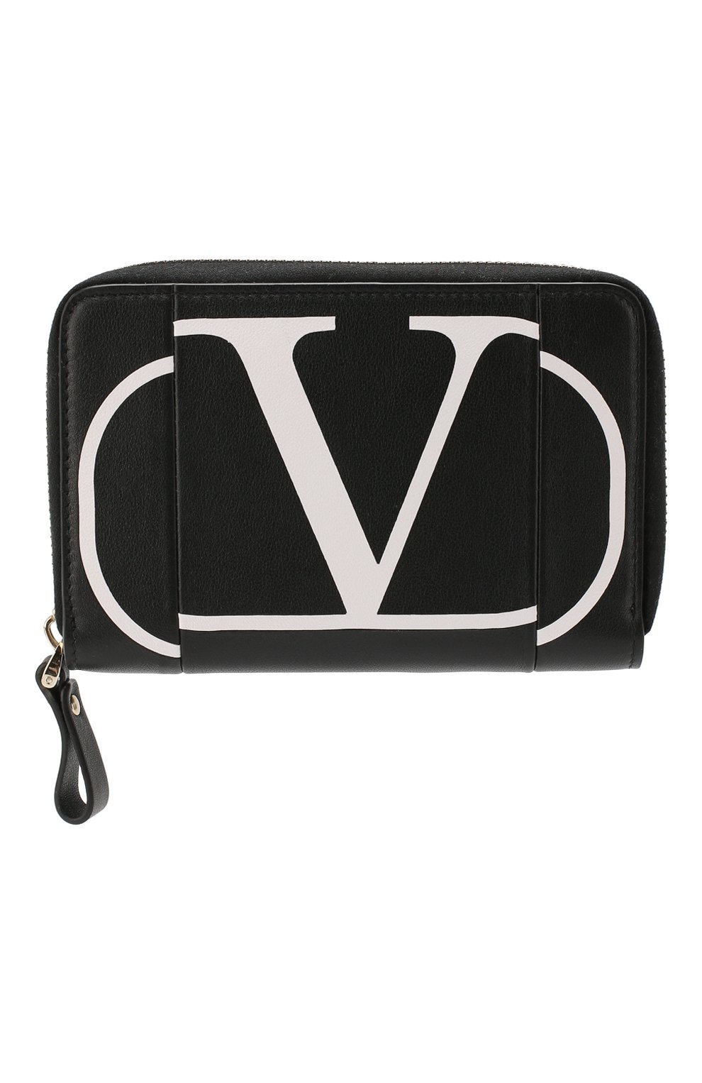 Женские кожаное портмоне valentino garavani VALENTINO черного цвета, арт. SW2P0P79/KZQ | Фото 1