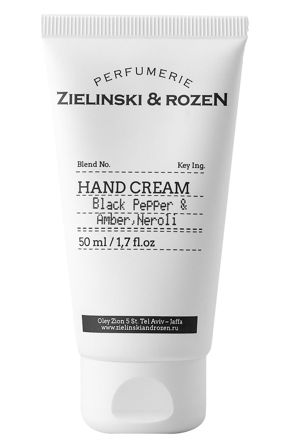 Крем для рук Black Pepper & Amber, Neroli (50ml) ZIELINSKI&ROZEN для ...