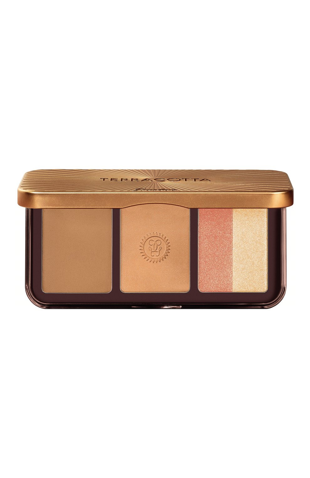 Женский палетка для контуринга и здорового сияния terracotta GUERLAIN бесцветного цвета, арт. G042859 | Фото 1