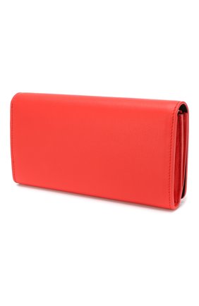 Женские кожаный кошелек everyday BALENCIAGA красного цвета по цене 30950 руб., арт. 555709/DLQ4N | Фото 2 Женские кожаный кошелек everyday BALENCIAGA красного цвета, арт. 555709/DLQ4N | Фото 2