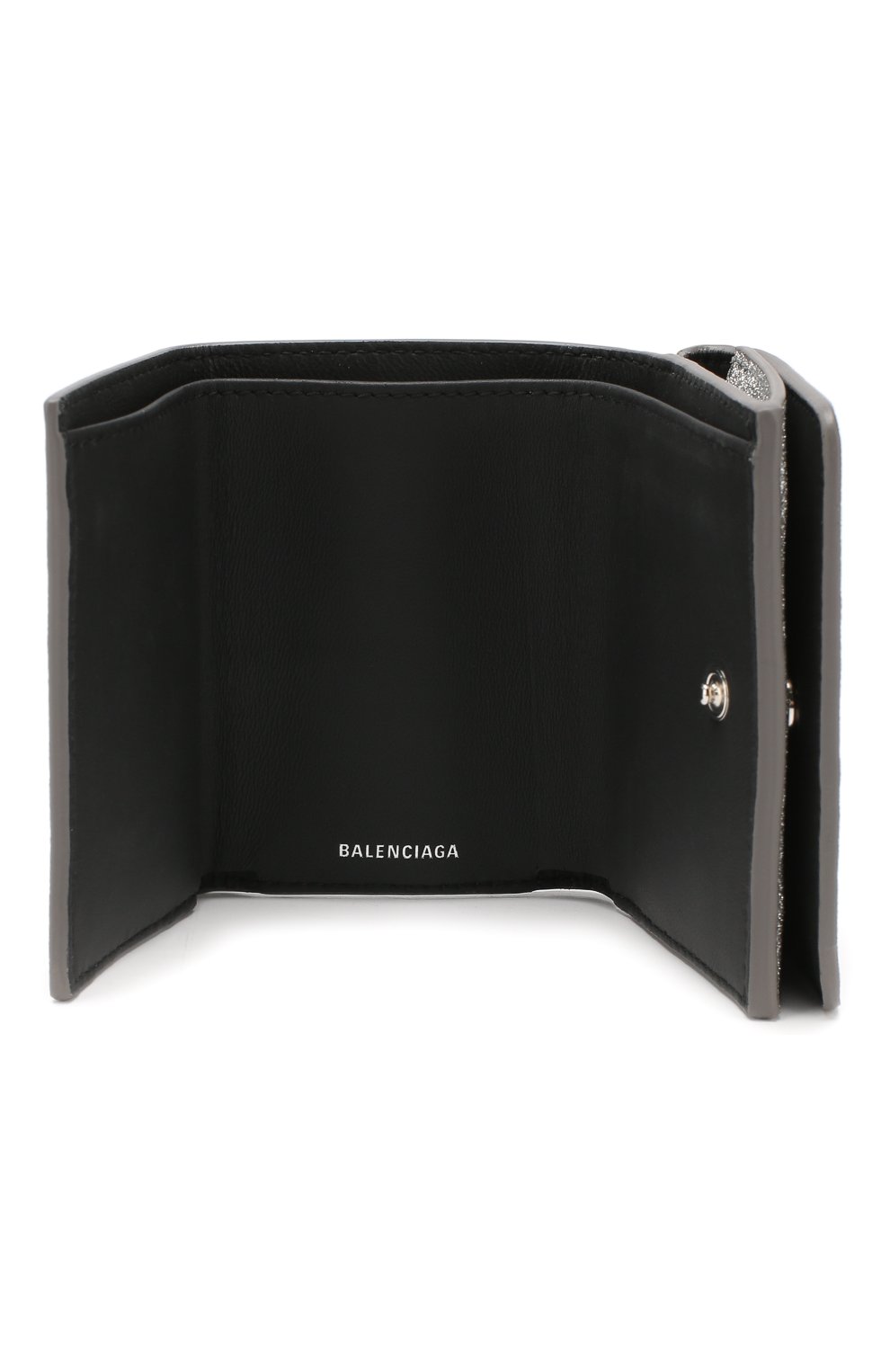 Женские кожаное портмоне everyday BALENCIAGA серебряного цвета по цене 23750 руб., арт. 551921/0XV3N | Фото 3 Женские кожаное портмоне everyday BALENCIAGA серебряного цвета, арт. 551921/0XV3N | Фото 3