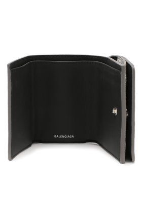 Женские кожаное портмоне everyday BALENCIAGA серебряного цвета по цене 23750 руб., арт. 551921/0XV3N | Фото 3 Женские кожаное портмоне everyday BALENCIAGA серебряного цвета, арт. 551921/0XV3N | Фото 3