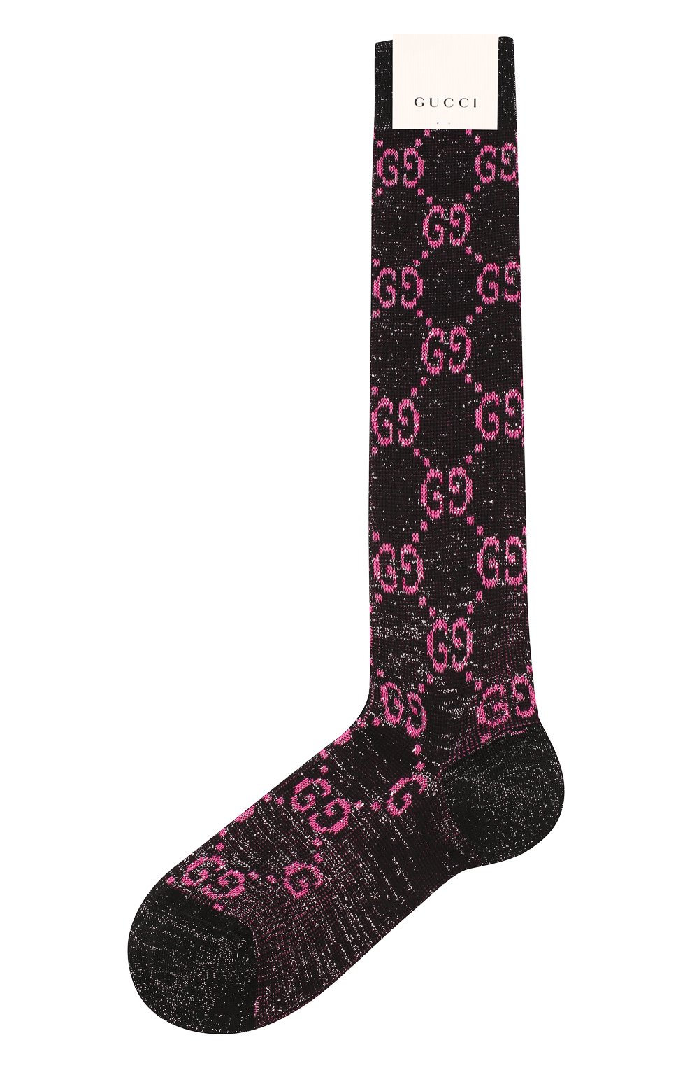 Женские гольфы GUCCI черного цвета, арт. 476525/3G199 | Фото 1
